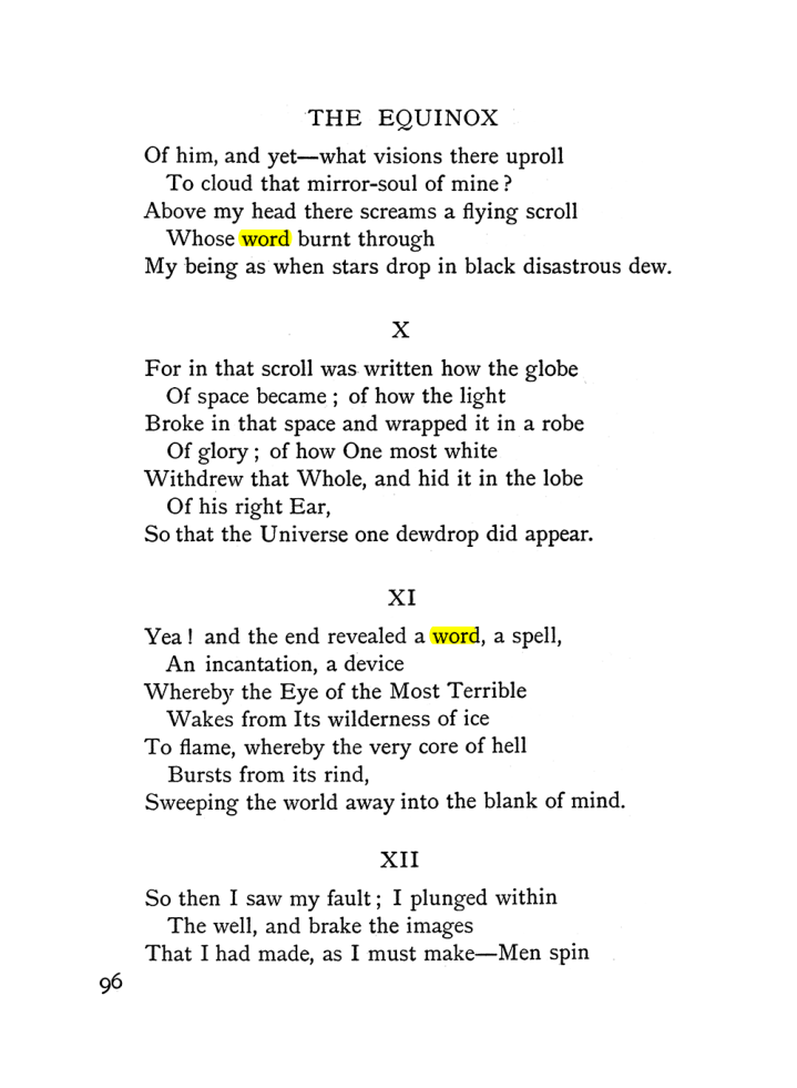 Original scan of The Equinox (Volume I, Number II), PDF page 106