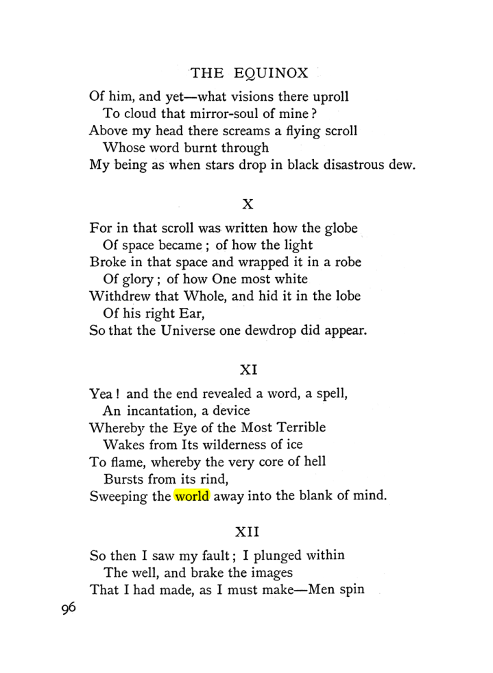 Original scan of The Equinox (Volume I, Number II), PDF page 106