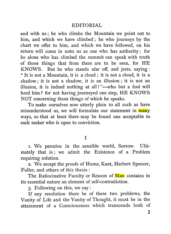 Original scan of The Equinox (Volume I, Number II), PDF page 11