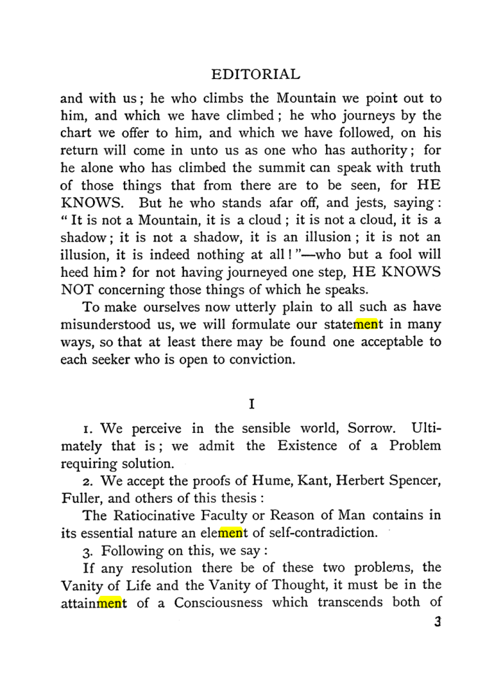 Original scan of The Equinox (Volume I, Number II), PDF page 11