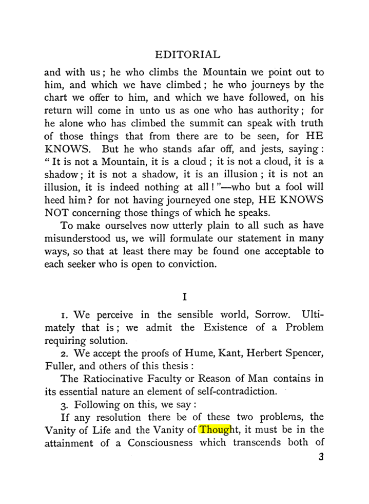 Original scan of The Equinox (Volume I, Number II), PDF page 11