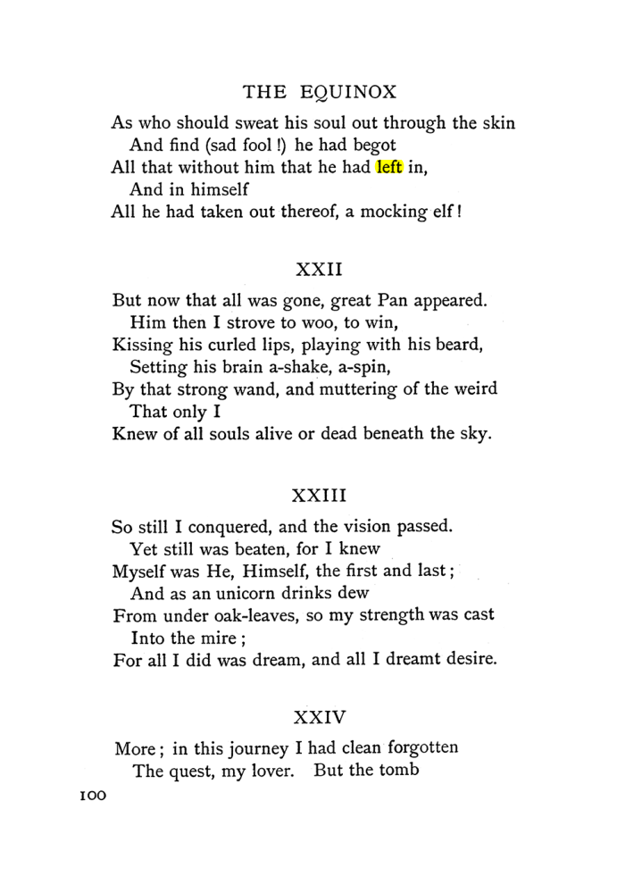 Original scan of The Equinox (Volume I, Number II), PDF page 110
