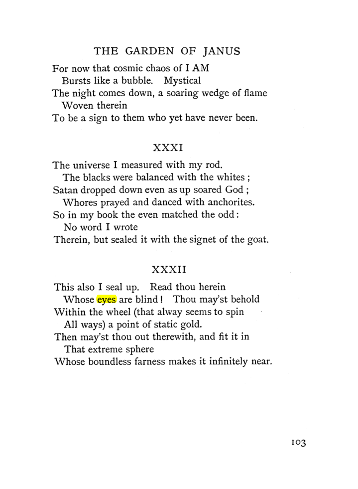 Original scan of The Equinox (Volume I, Number II), PDF page 113