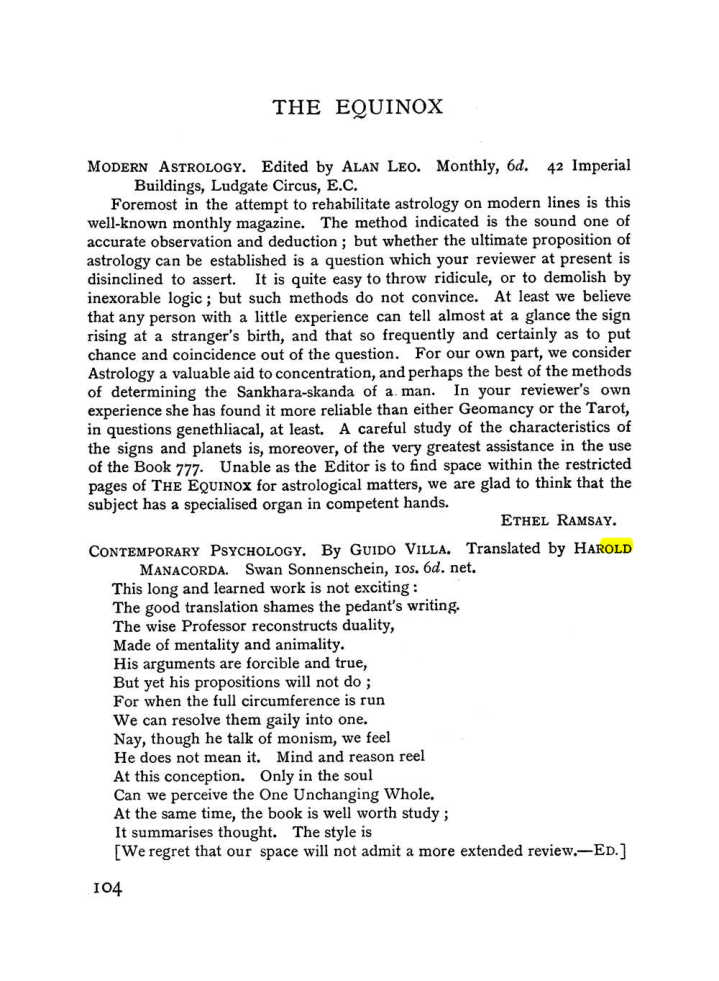 Original scan of The Equinox (Volume I, Number II), PDF page 114