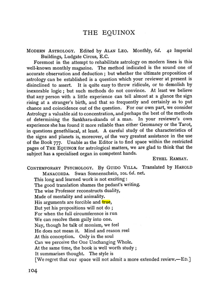 Original scan of The Equinox (Volume I, Number II), PDF page 114