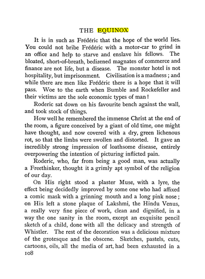 Original scan of The Equinox (Volume I, Number II), PDF page 118