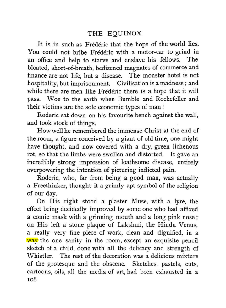 Original scan of The Equinox (Volume I, Number II), PDF page 118