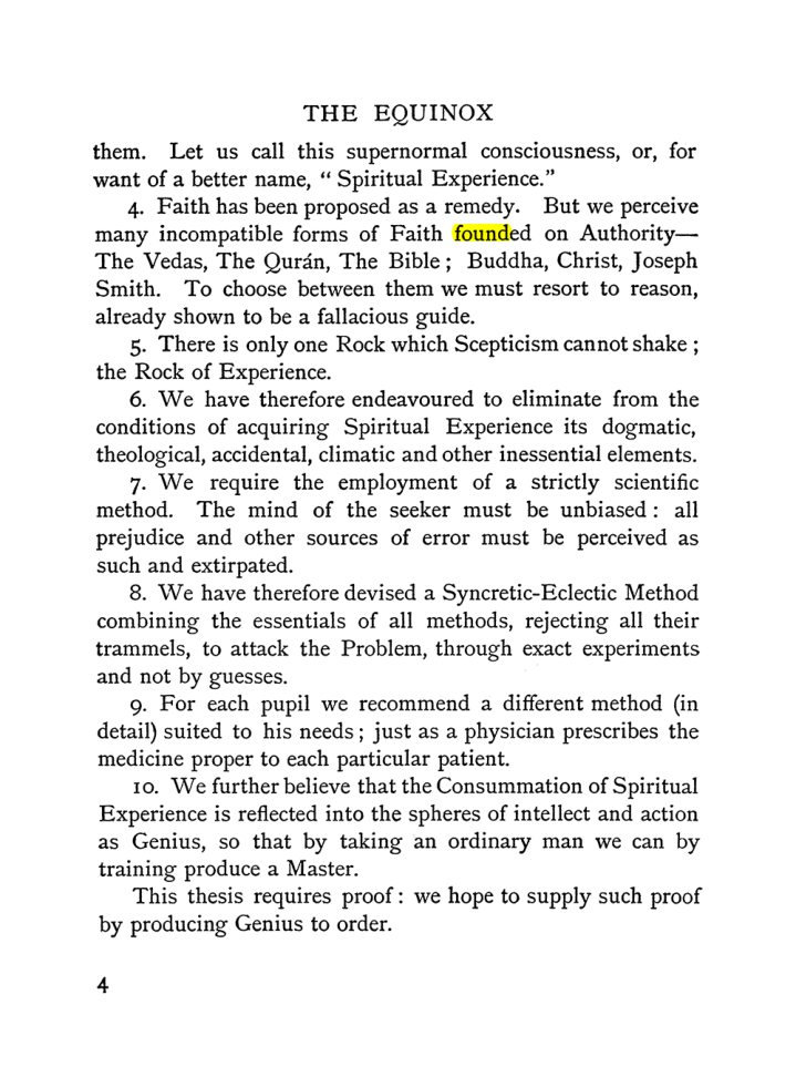 Original scan of The Equinox (Volume I, Number II), PDF page 12