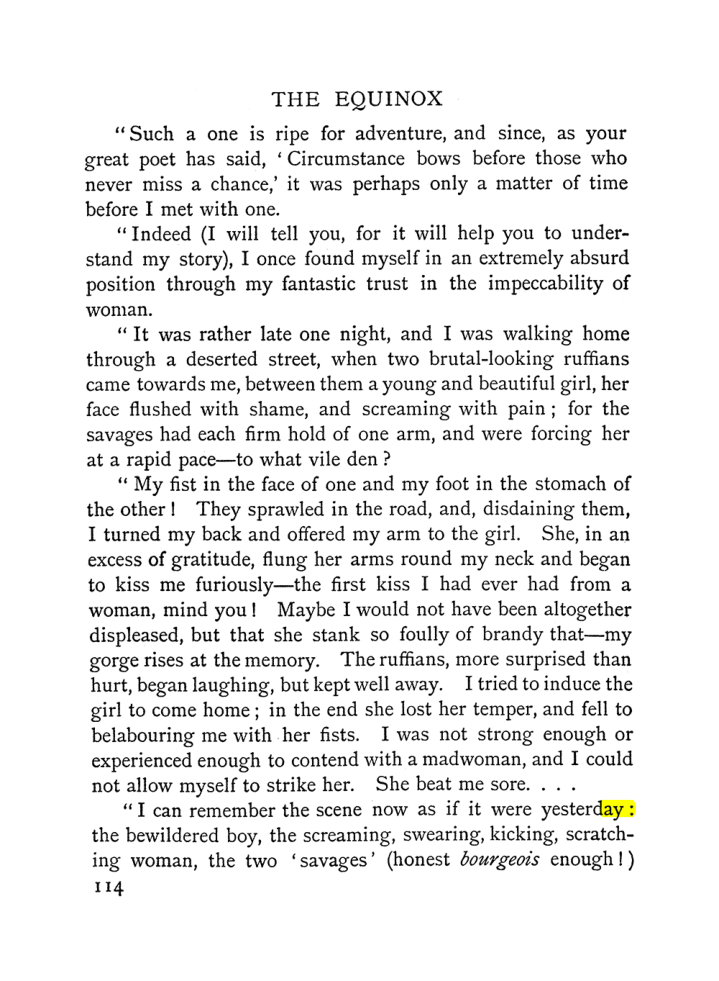 Original scan of The Equinox (Volume I, Number II), PDF page 124