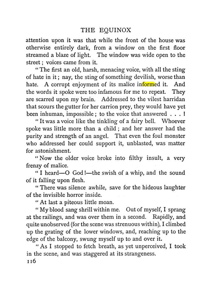 Original scan of The Equinox (Volume I, Number II), PDF page 126