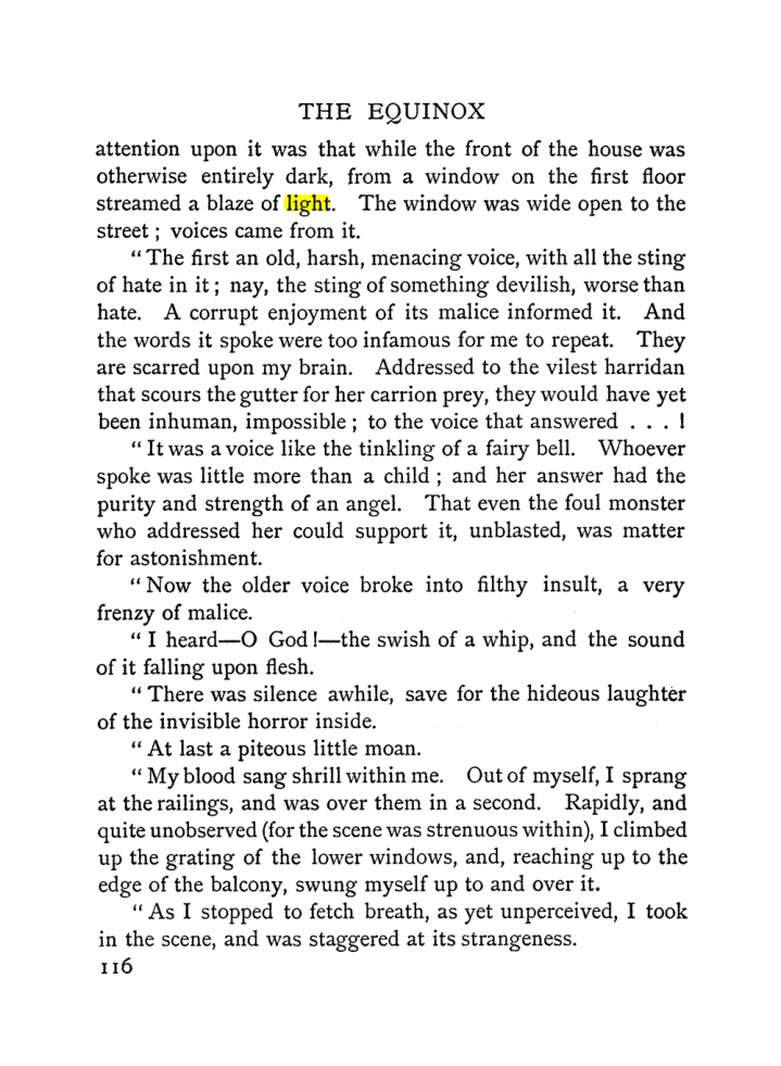 Original scan of The Equinox (Volume I, Number II), PDF page 126