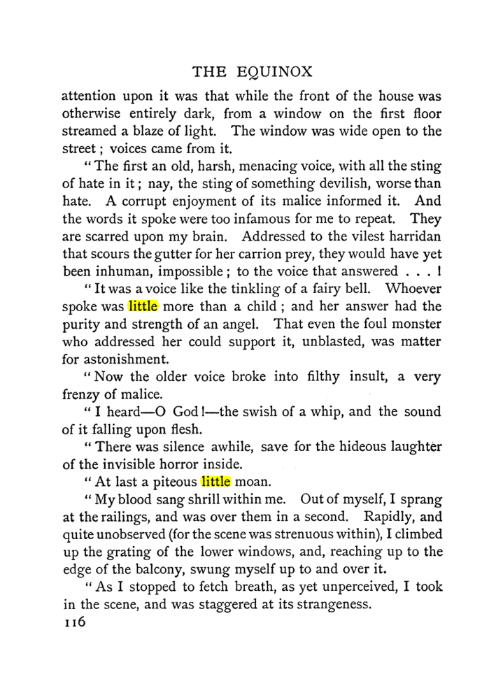 Original scan of The Equinox (Volume I, Number II), PDF page 126