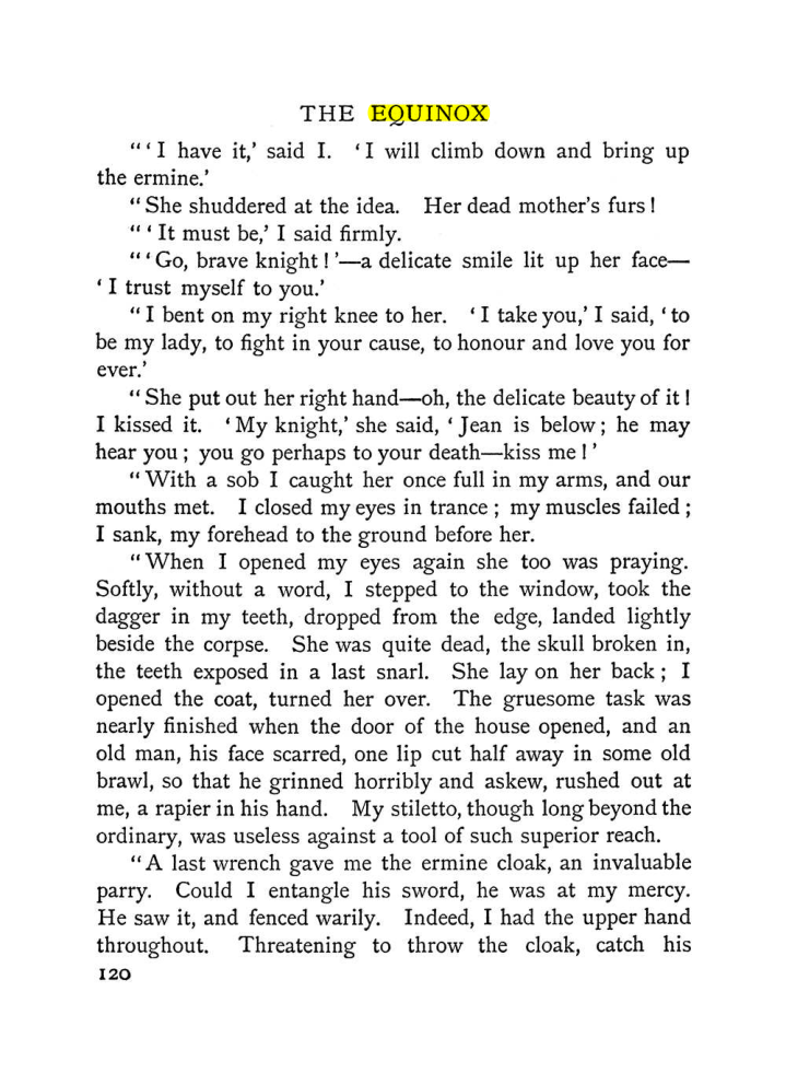 Original scan of The Equinox (Volume I, Number II), PDF page 130