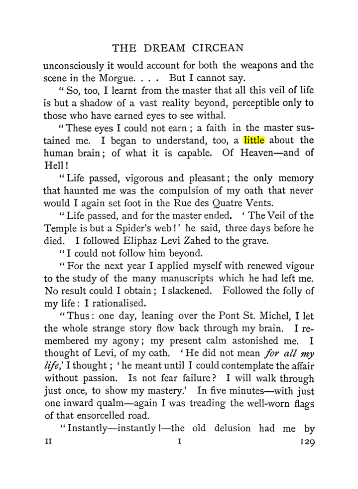 Original scan of The Equinox (Volume I, Number II), PDF page 139