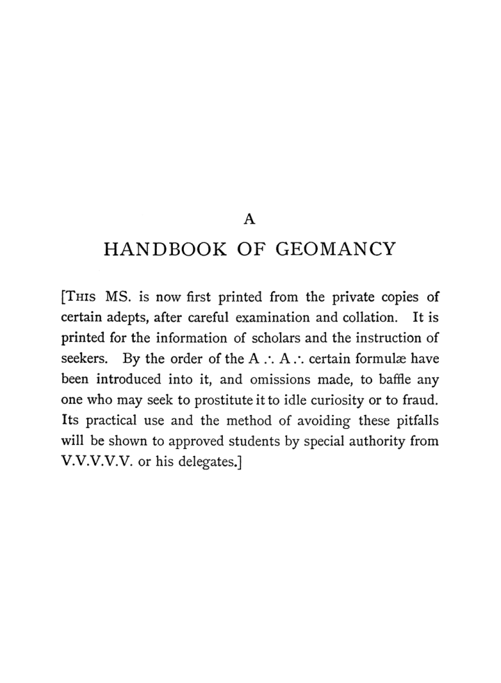 Original scan of The Equinox (Volume I, Number II), PDF page 147