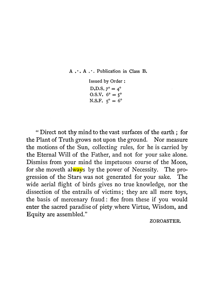 Original scan of The Equinox (Volume I, Number II), PDF page 148