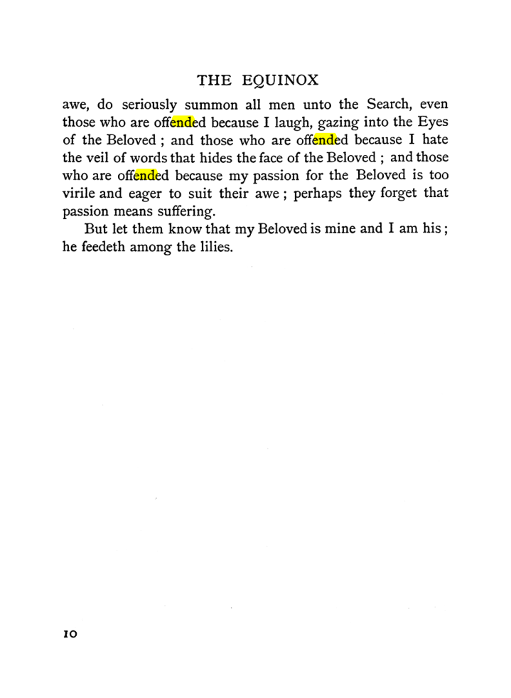 Original scan of The Equinox (Volume I, Number II), PDF page 18