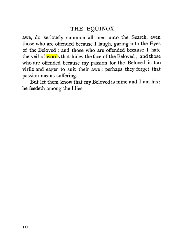 Original scan of The Equinox (Volume I, Number II), PDF page 18