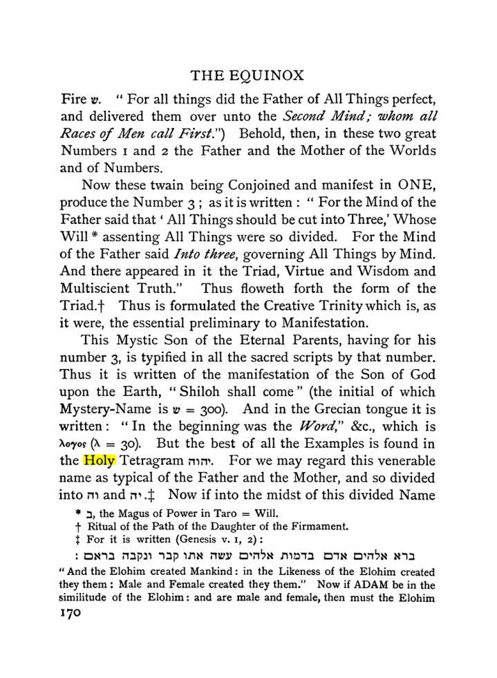 Original scan of The Equinox (Volume I, Number II), PDF page 180