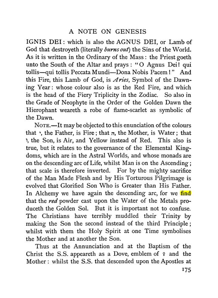 Original scan of The Equinox (Volume I, Number II), PDF page 185