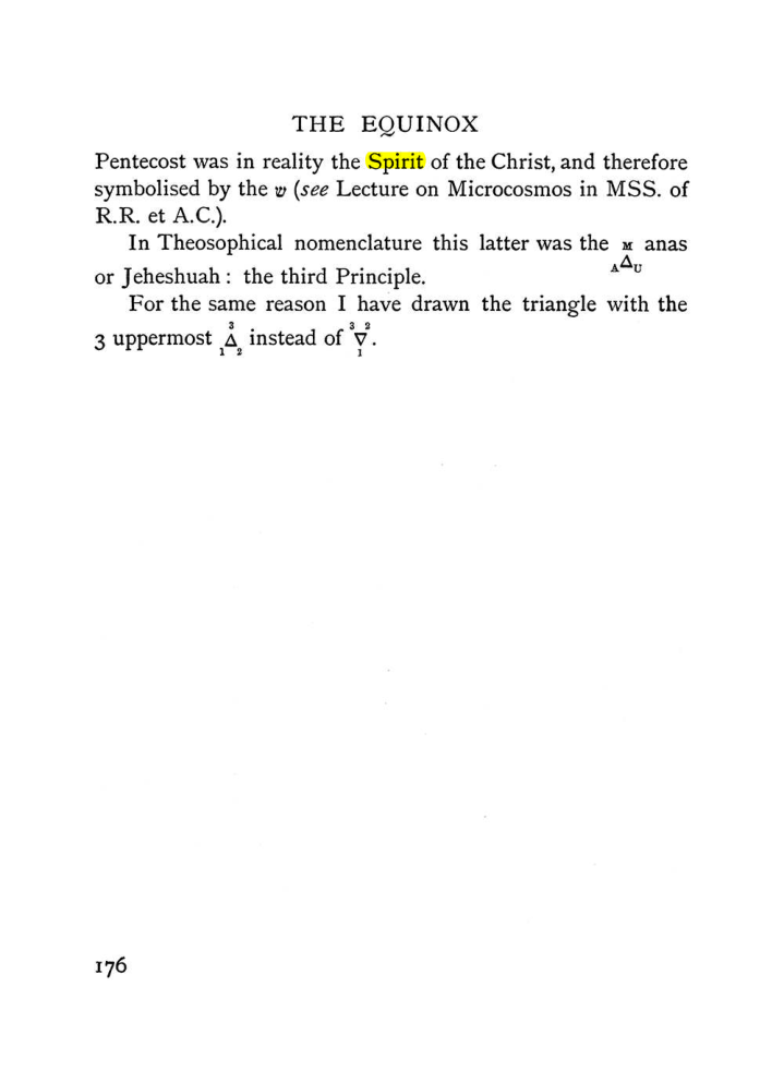 Original scan of The Equinox (Volume I, Number II), PDF page 186