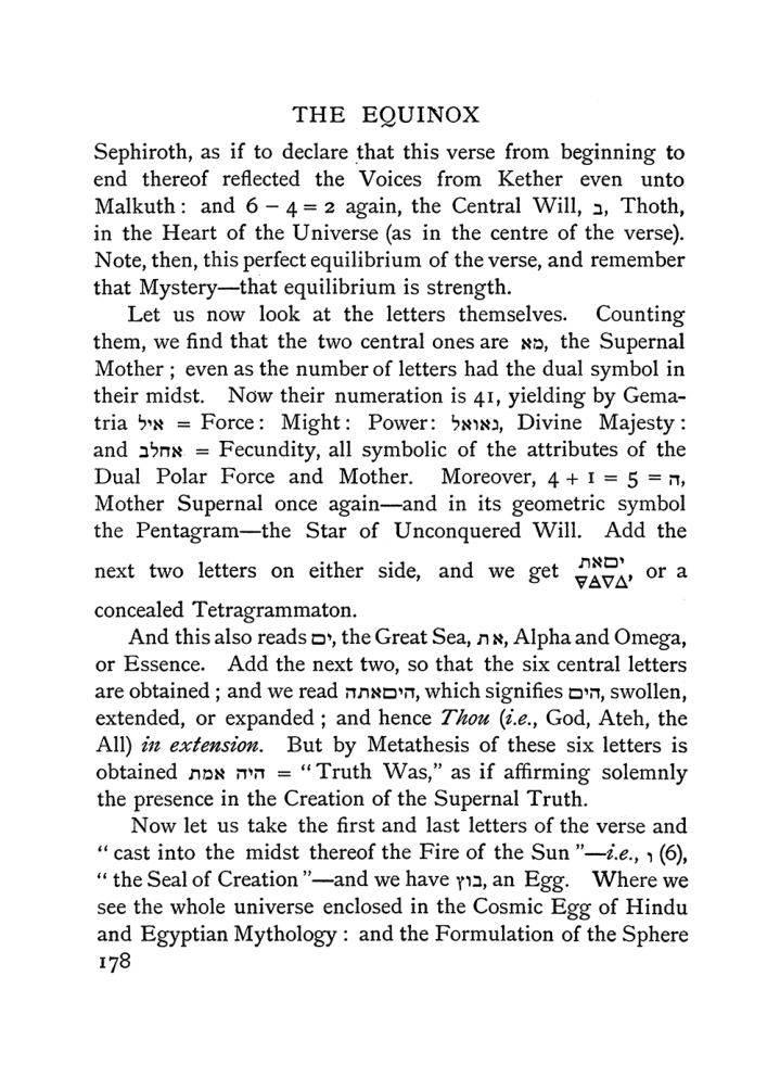 Original scan of The Equinox (Volume I, Number II), PDF page 188