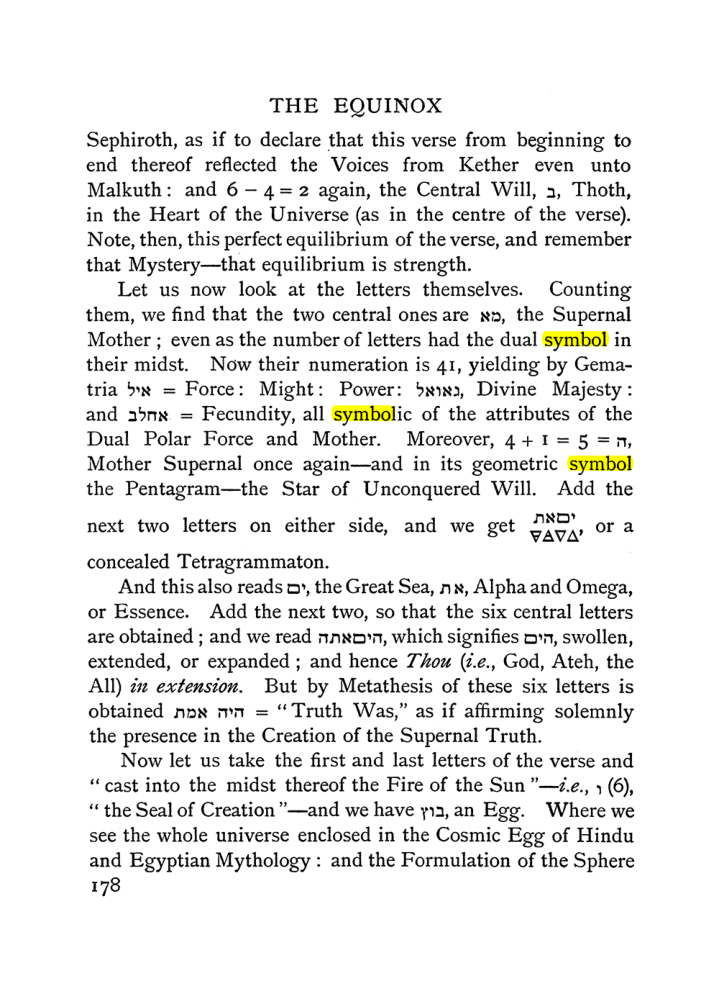Original scan of The Equinox (Volume I, Number II), PDF page 188