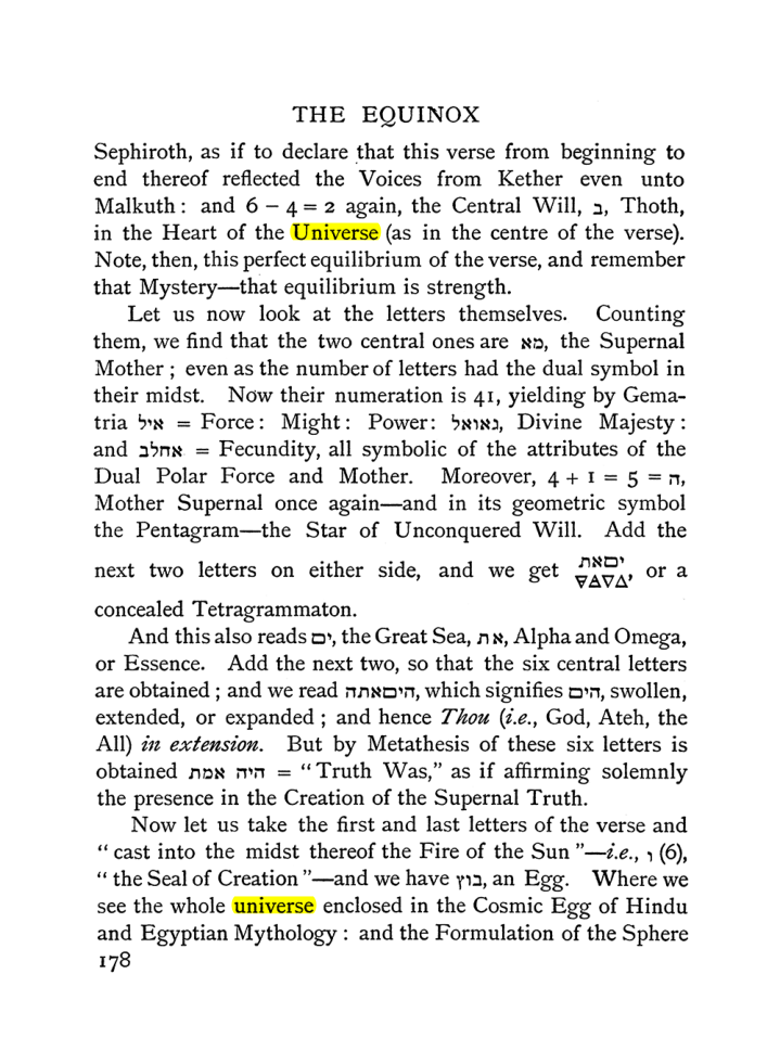 Original scan of The Equinox (Volume I, Number II), PDF page 188