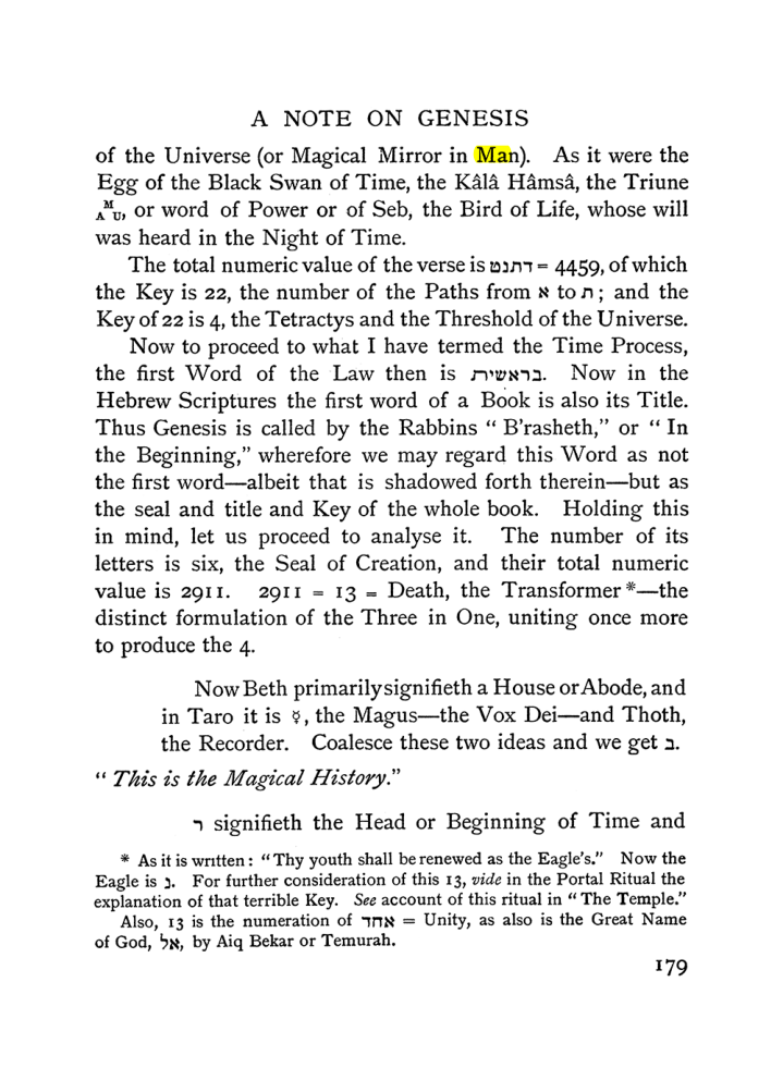 Original scan of The Equinox (Volume I, Number II), PDF page 189
