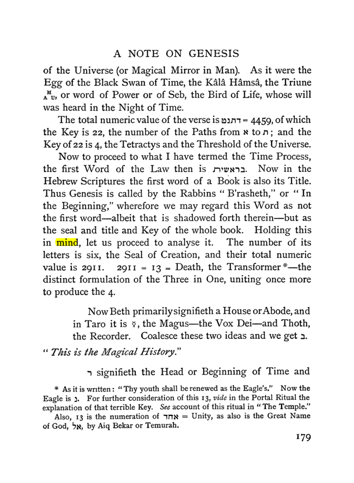 Original scan of The Equinox (Volume I, Number II), PDF page 189