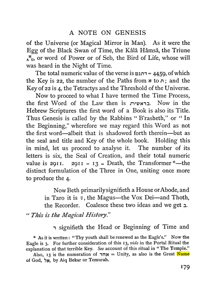Original scan of The Equinox (Volume I, Number II), PDF page 189