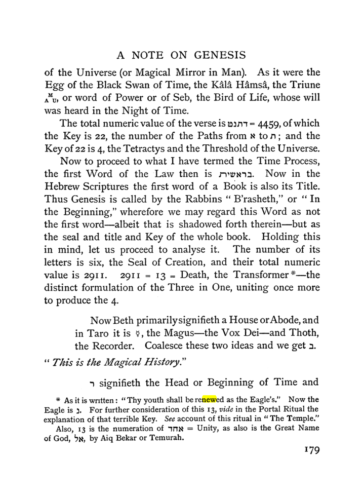 Original scan of The Equinox (Volume I, Number II), PDF page 189