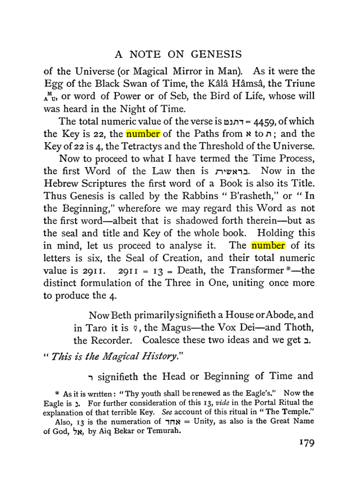 Original scan of The Equinox (Volume I, Number II), PDF page 189