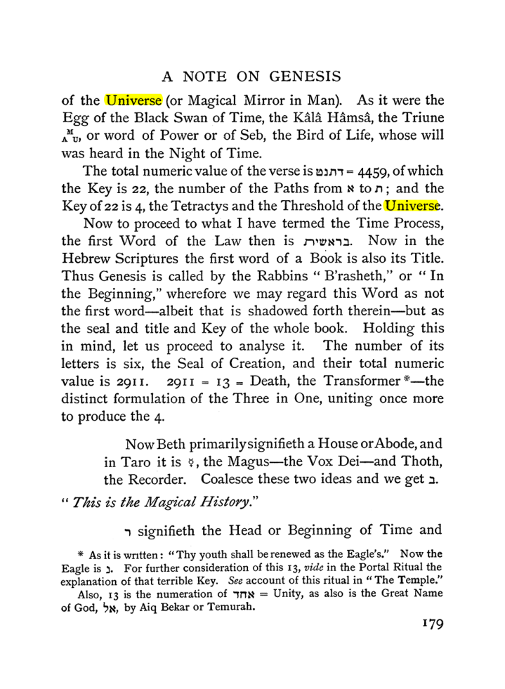 Original scan of The Equinox (Volume I, Number II), PDF page 189