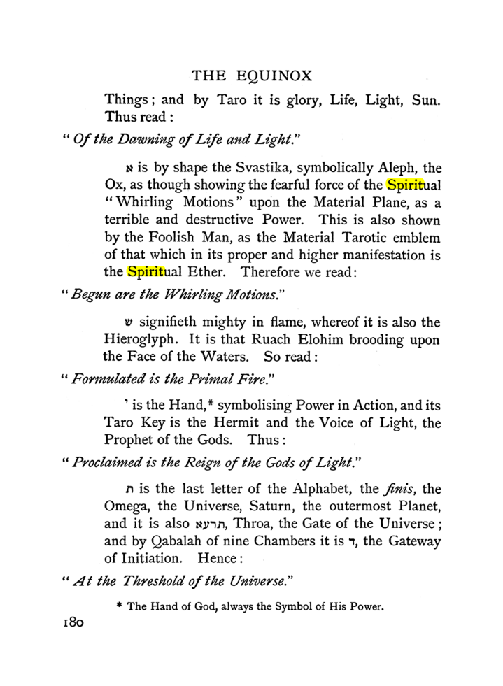 Original scan of The Equinox (Volume I, Number II), PDF page 190