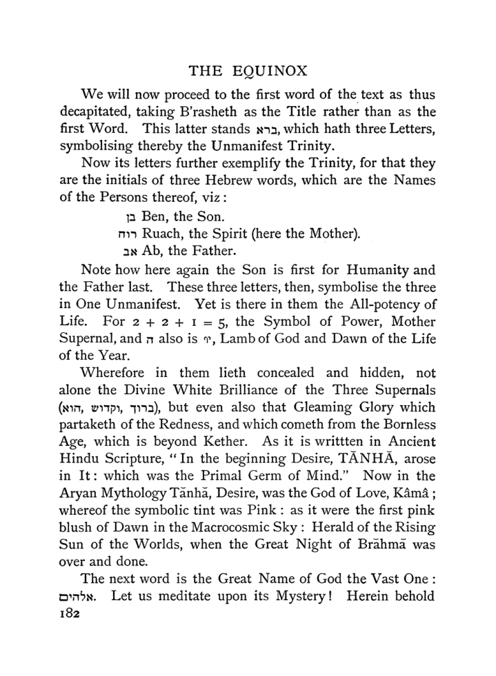 Original scan of The Equinox (Volume I, Number II), PDF page 192