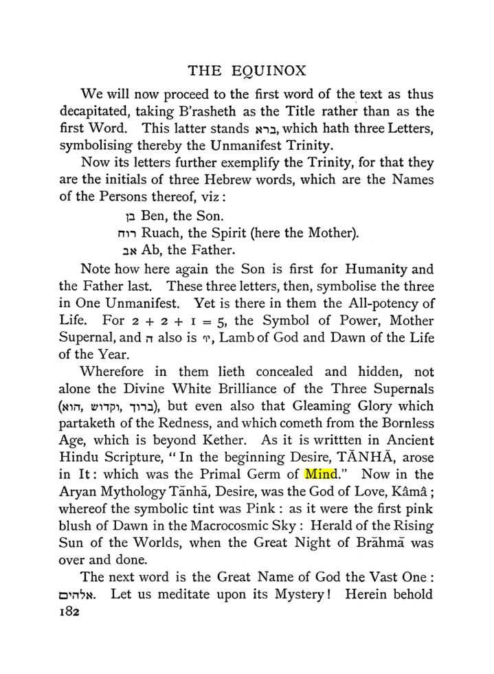 Original scan of The Equinox (Volume I, Number II), PDF page 192