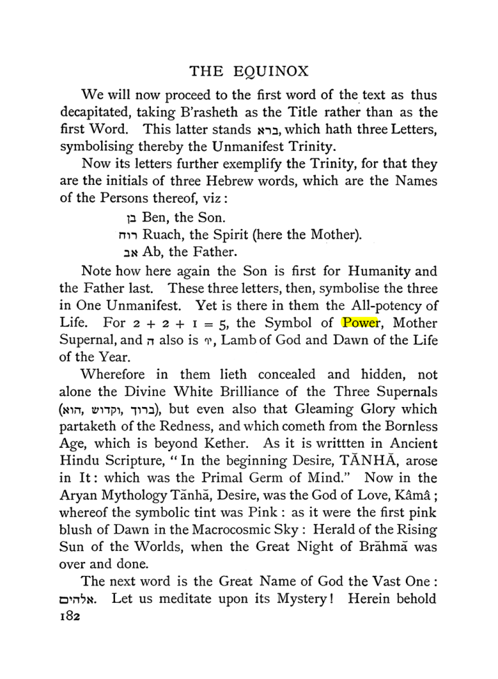 Original scan of The Equinox (Volume I, Number II), PDF page 192