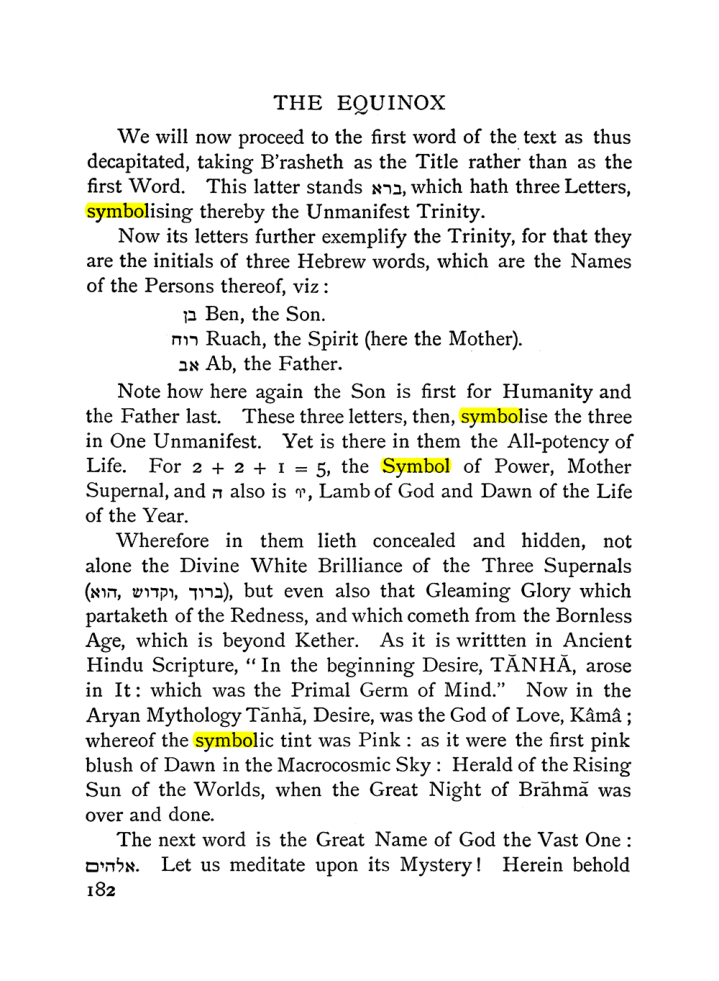 Original scan of The Equinox (Volume I, Number II), PDF page 192