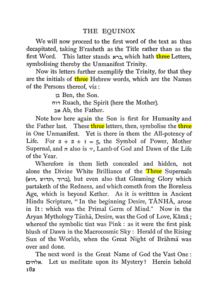 Original scan of The Equinox (Volume I, Number II), PDF page 192
