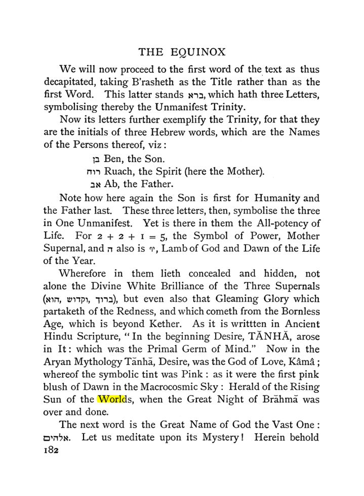 Original scan of The Equinox (Volume I, Number II), PDF page 192
