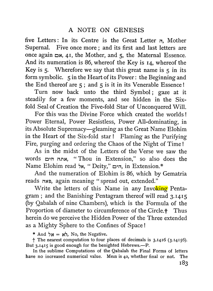 Original scan of The Equinox (Volume I, Number II), PDF page 193