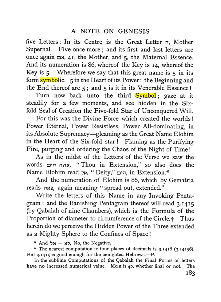 Original scan of The Equinox (Volume I, Number II), PDF page 193