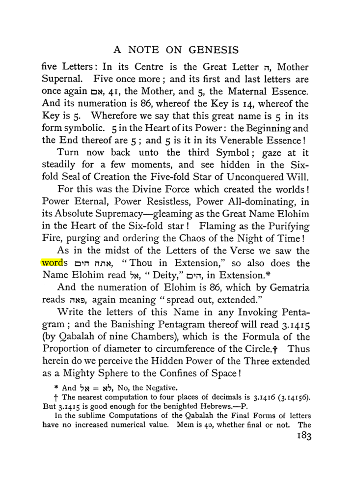 Original scan of The Equinox (Volume I, Number II), PDF page 193