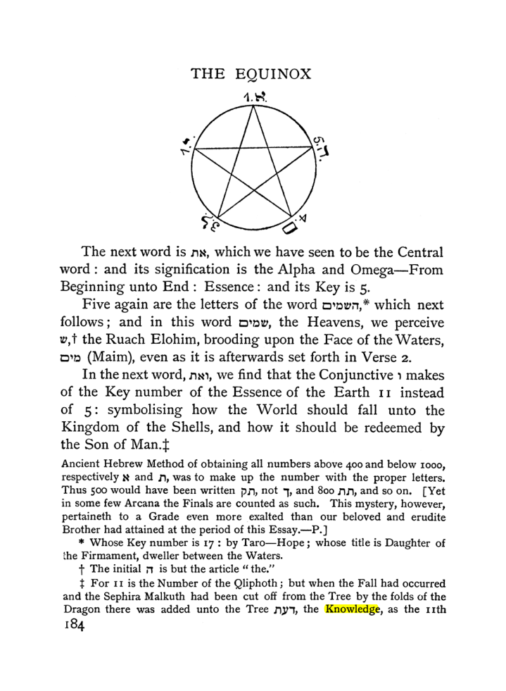 Original scan of The Equinox (Volume I, Number II), PDF page 194