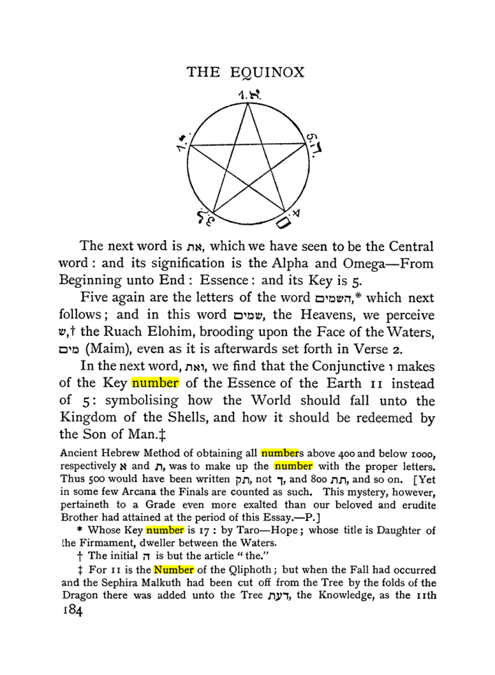 Original scan of The Equinox (Volume I, Number II), PDF page 194