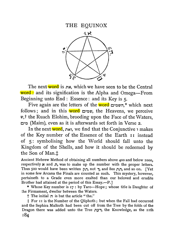 Original scan of The Equinox (Volume I, Number II), PDF page 194