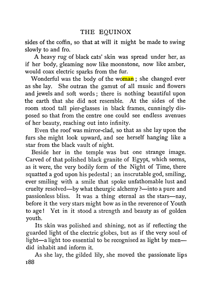 Original scan of The Equinox (Volume I, Number II), PDF page 198