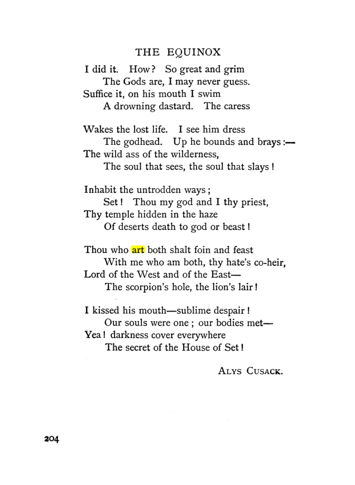 Original scan of The Equinox (Volume I, Number II), PDF page 214