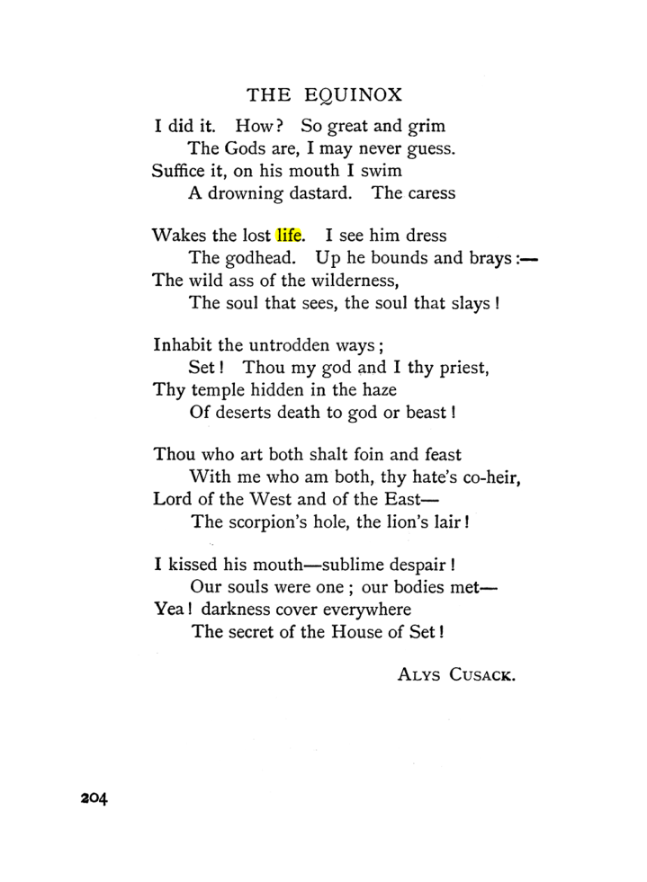 Original scan of The Equinox (Volume I, Number II), PDF page 214